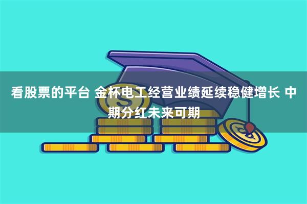 看股票的平台 金杯电工经营业绩延续稳健增长 中期分红未来可期