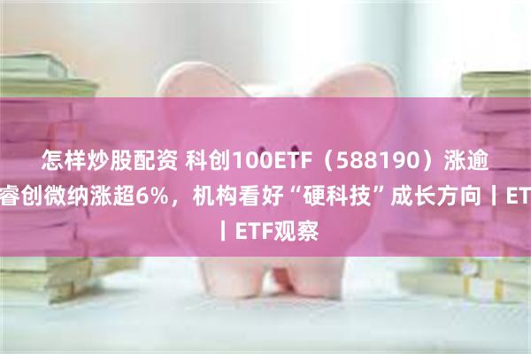 怎样炒股配资 科创100ETF（588190）涨逾1%，睿创微纳涨超6%，机构看好“硬科技”成长方向丨ETF观察