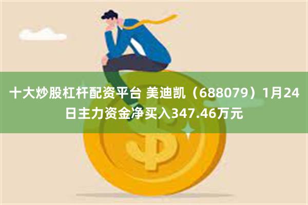 十大炒股杠杆配资平台 美迪凯（688079）1月24日主力资金净买入347.46万元